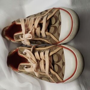 Lace Coach shoes